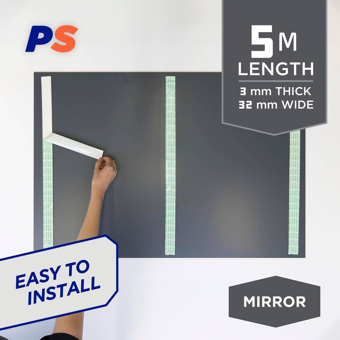 Permastik Mirror Mounting Tape - 32mm x 5m