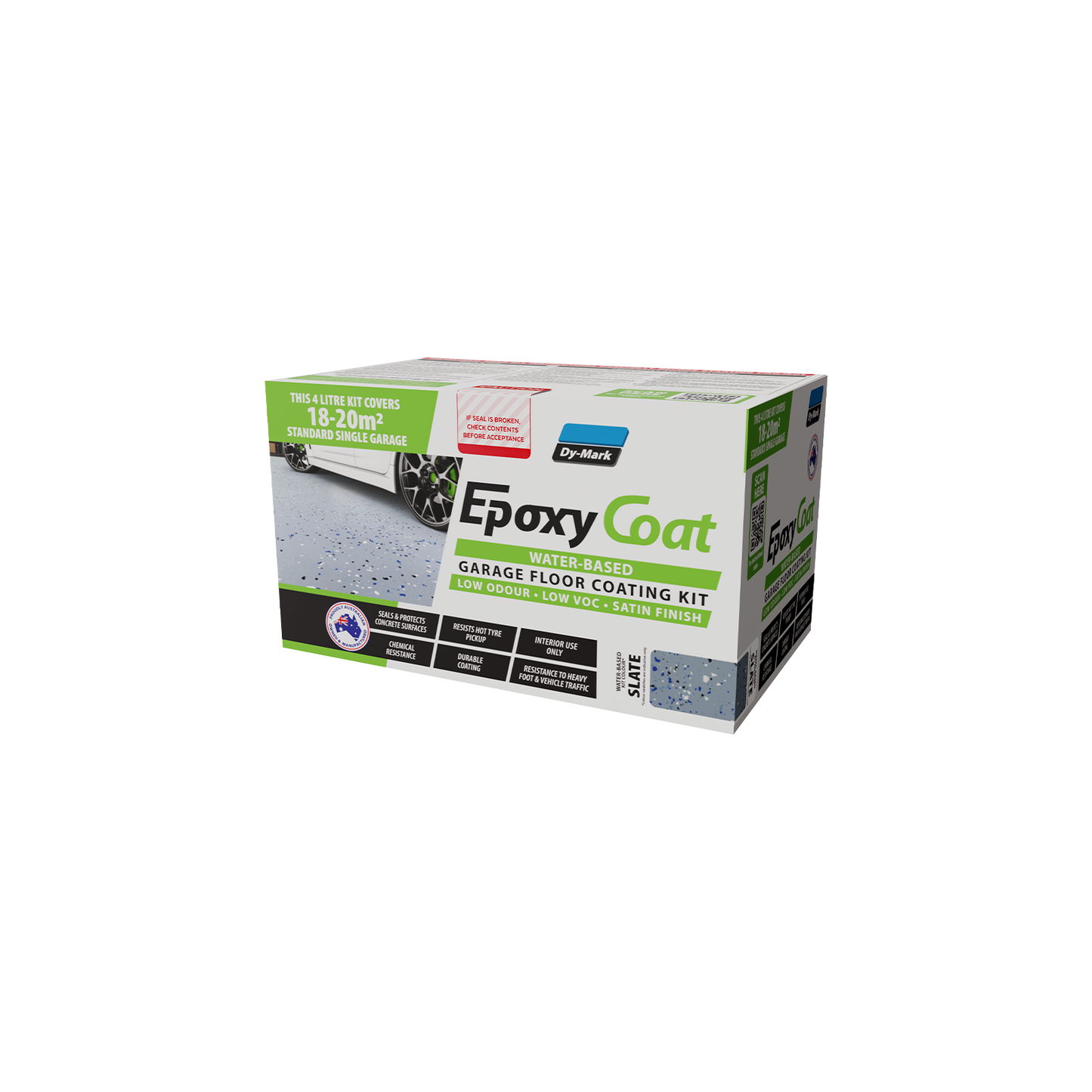 Dy-Mark Epoxy Coat Garage Floor Kit - 4L