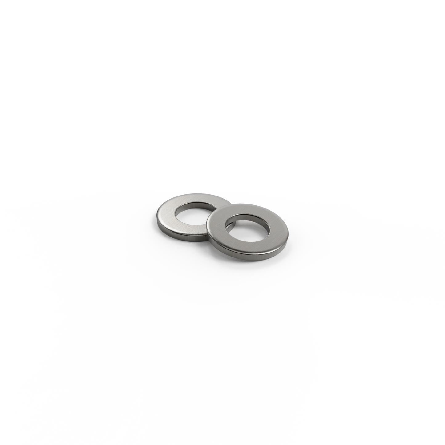 Zenith Flat Round Washer - M8 - Stainless Steel 304 - 100 Pack