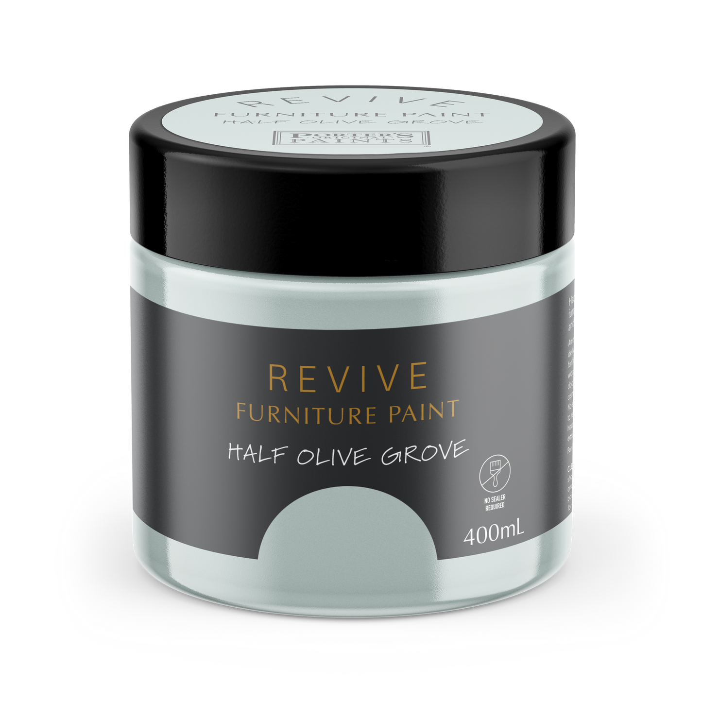Porters Revive Furniture Paint - 400ml - Half Olive Grove
