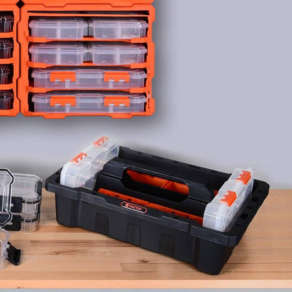 Tactix Storage Box - 6 Compartment - Small