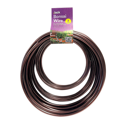 Jack Bonsai Wire - 1.5, 2 & 4mm - 3 Pack