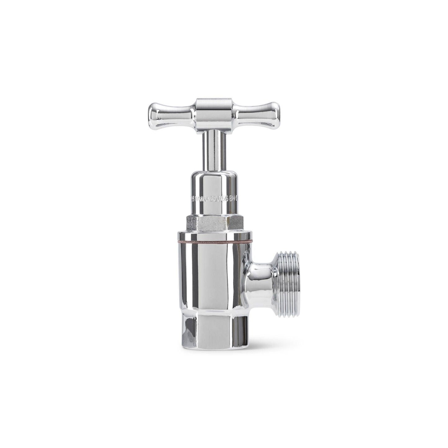Brasshards T Head Washing Machine Tap - 20 x 15mm - Chrome