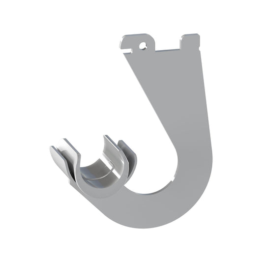 Flexi Storage Home Solutions White Hanging Rod Bracket - 2 Pack - White