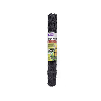 Jack Supa Net 600mm x 10m Fine Black Mesh Lightweight UV Stabilised