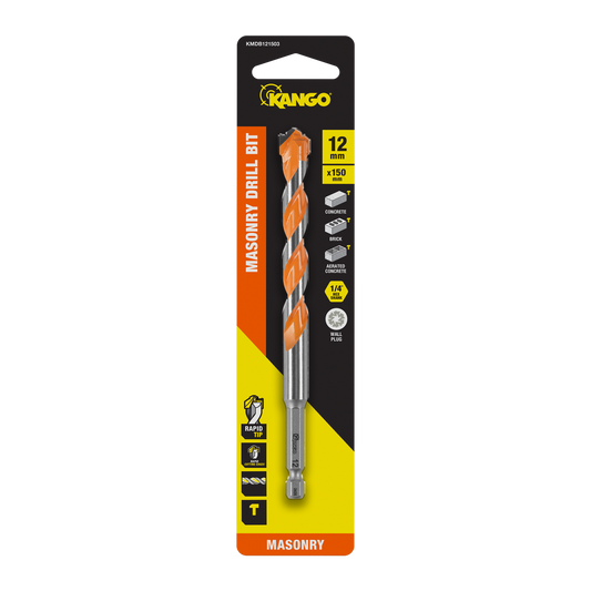 Kango Masonry Drill Bit 12mm x 150mm