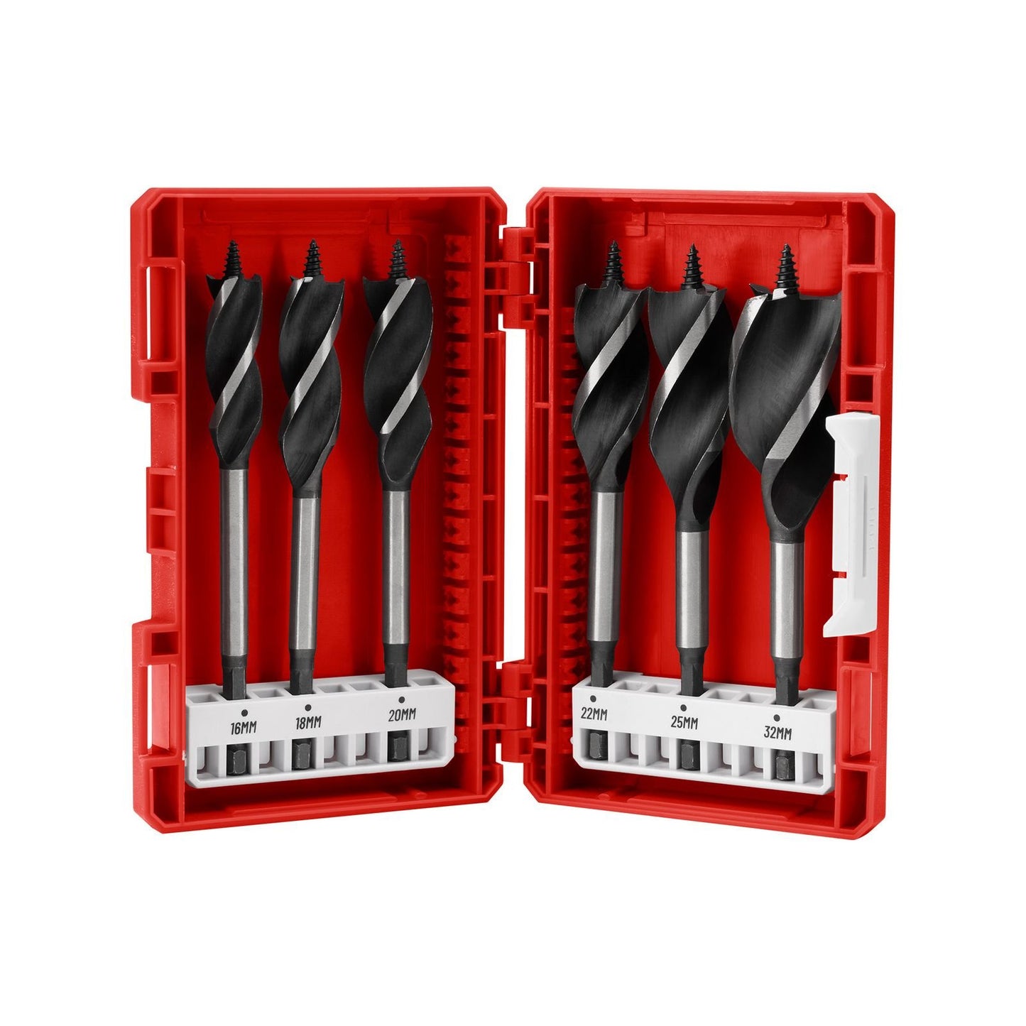 Full Boar Power Auger Drill Bit Set - 6 Piece - 16-32mm