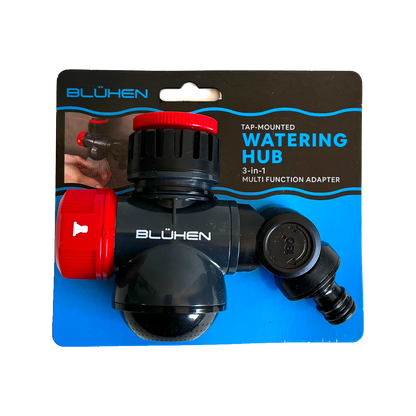 Bluhen Tap Mounted Watering Hub - 3 in 1 Multi Function Adapter