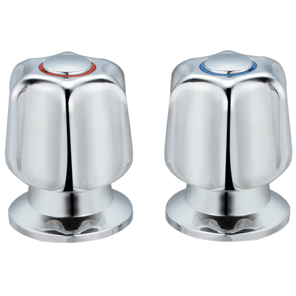 Shaw & Mason Chrome Basin Top Assembly - 60mm - Pair
