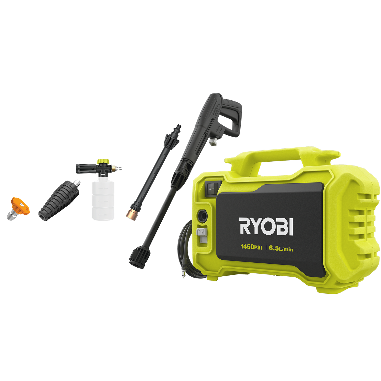 Ryobi Compact High Pressure Washer - 1450 PSI