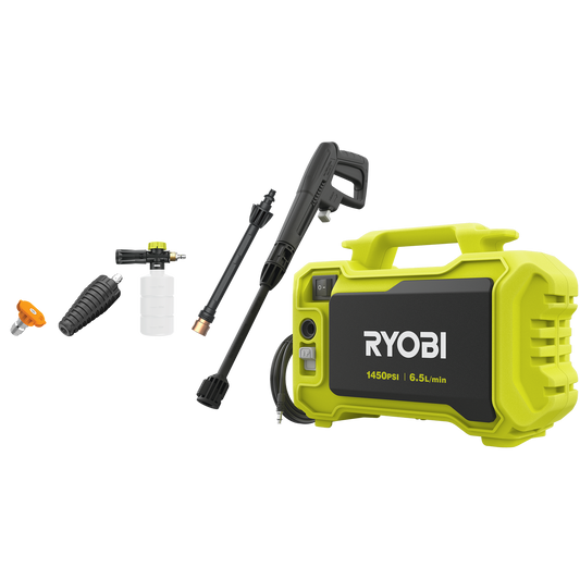 Ryobi Compact High Pressure Washer - 1450 PSI