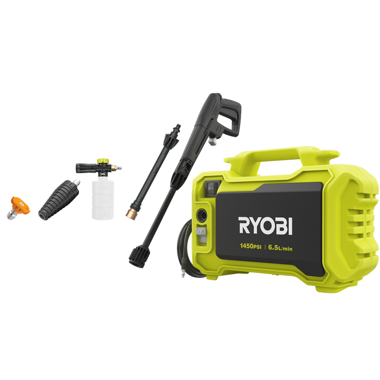 Ryobi Compact High Pressure Washer - 1450 PSI