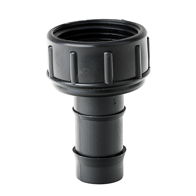 K Rain Tap Adaptor with Barb - 25mm x 19mm - 90 x 40 x 120mm