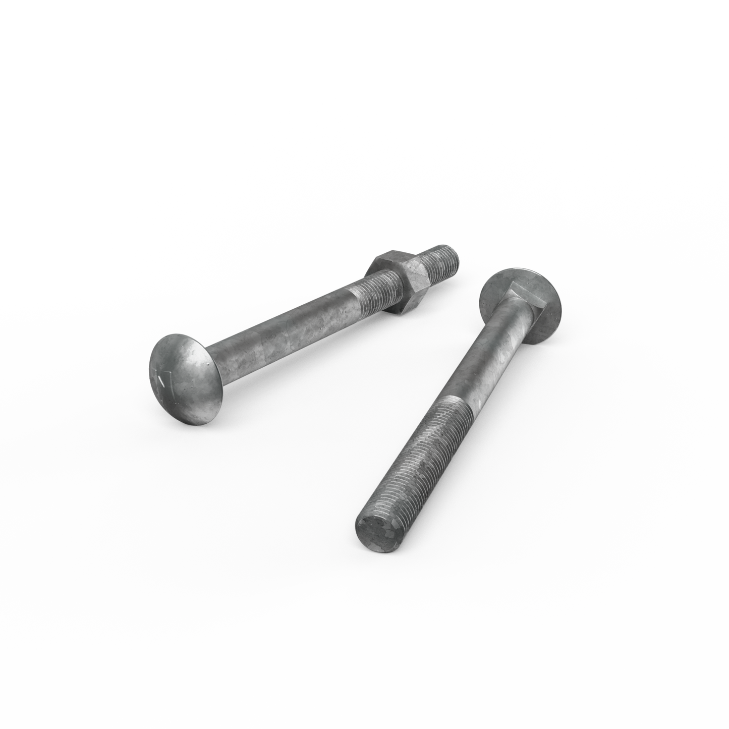 Zenith Cup Head Bolts - M16 x 180mm - Hot Dipped Galvanised - 12 Pack