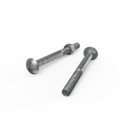 Zenith Cup Head Bolts - M16 x 180mm - Hot Dipped Galvanised - 12 Pack
