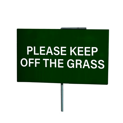 Sandleford Keep Off the Grass Sign - 210mm