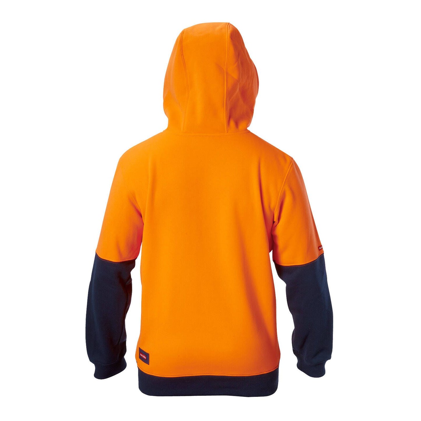 Hard Yakka Hi Vis Hoodie - 2XL - Orange/Navy