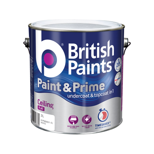 British Paints Ceiling Paint - 2L