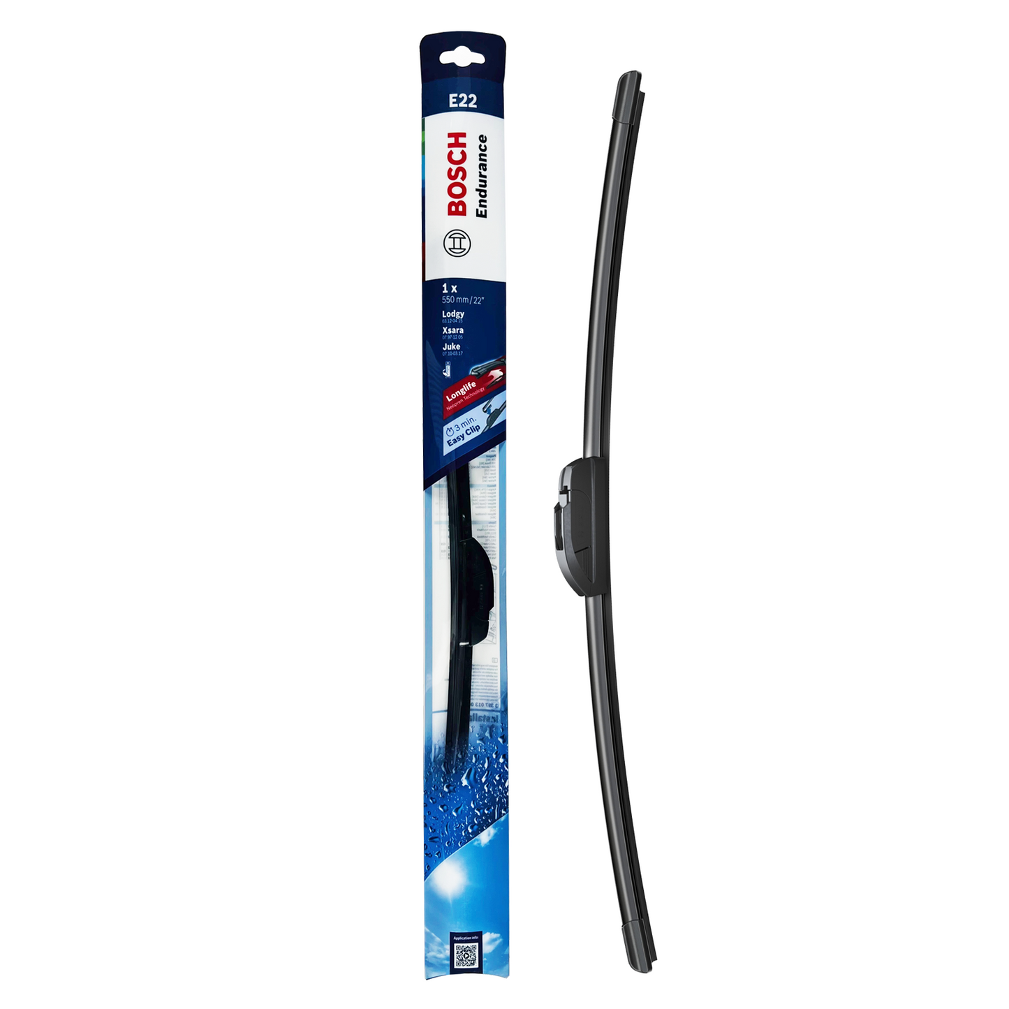 Bosch Flat Endurance Wiper Blade - 22" - 550mm