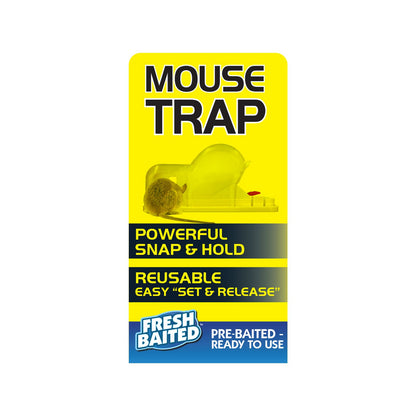 The Big Cheese Pet Safer Mouse Trap - 95 x 23 x 75mm