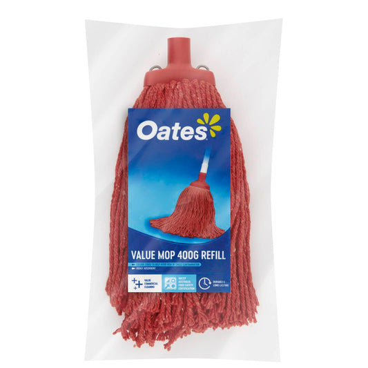 Oates Value Mop 400g Refill Red