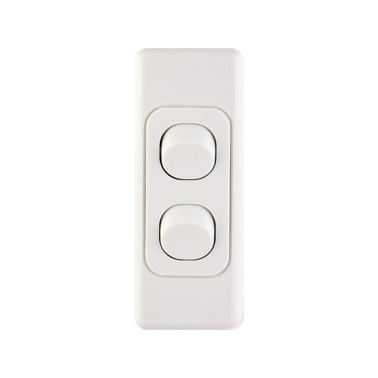 Deta Double Architrave Switch - 84mm