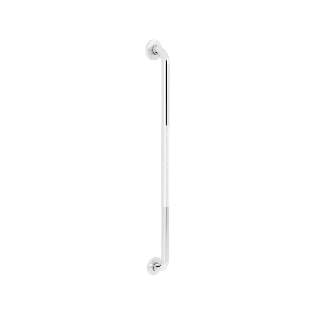 Evekare 900mm Grab Rail - Stainless Steel - Knurled Grip - 250kg Support