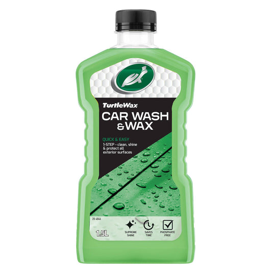 Turtle Wax Car Wash Wax - 1.5L