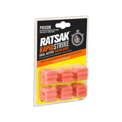 Ratsak Rapid Strike Wax Blocks - 90g