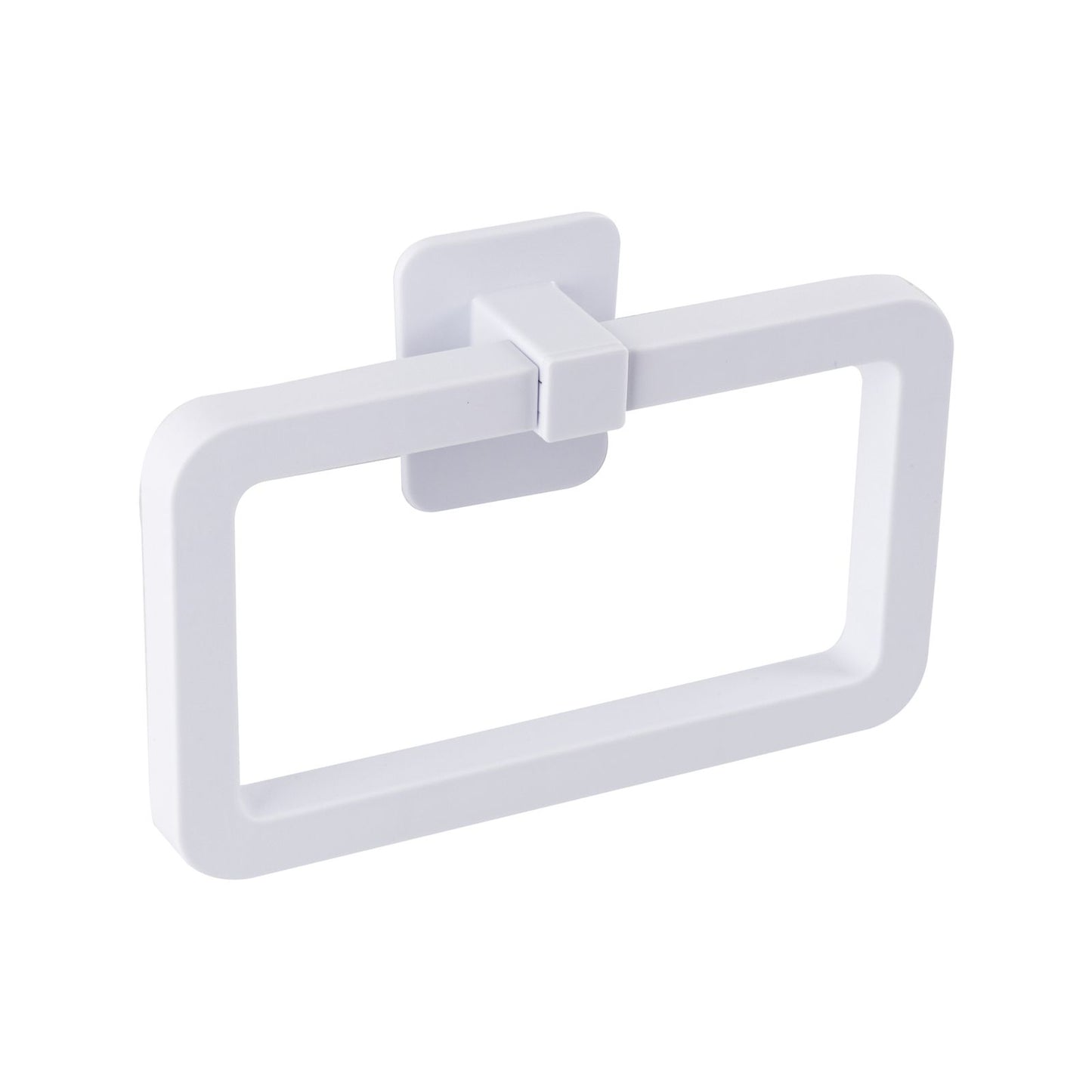 Naleon White Self Adhesive Towel Ring - 170 x 120mm