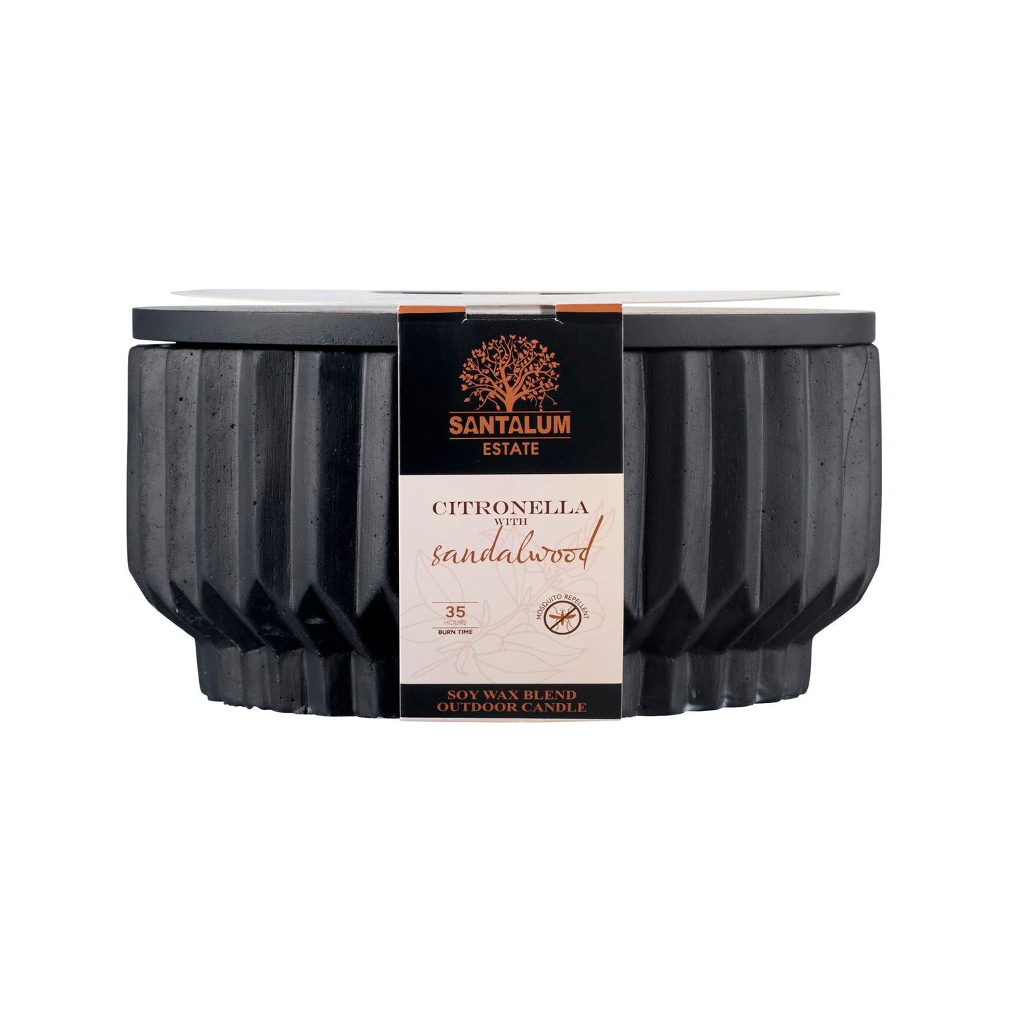Santalum Estate Sandalwood Citronella Candle - 180 x 90mm