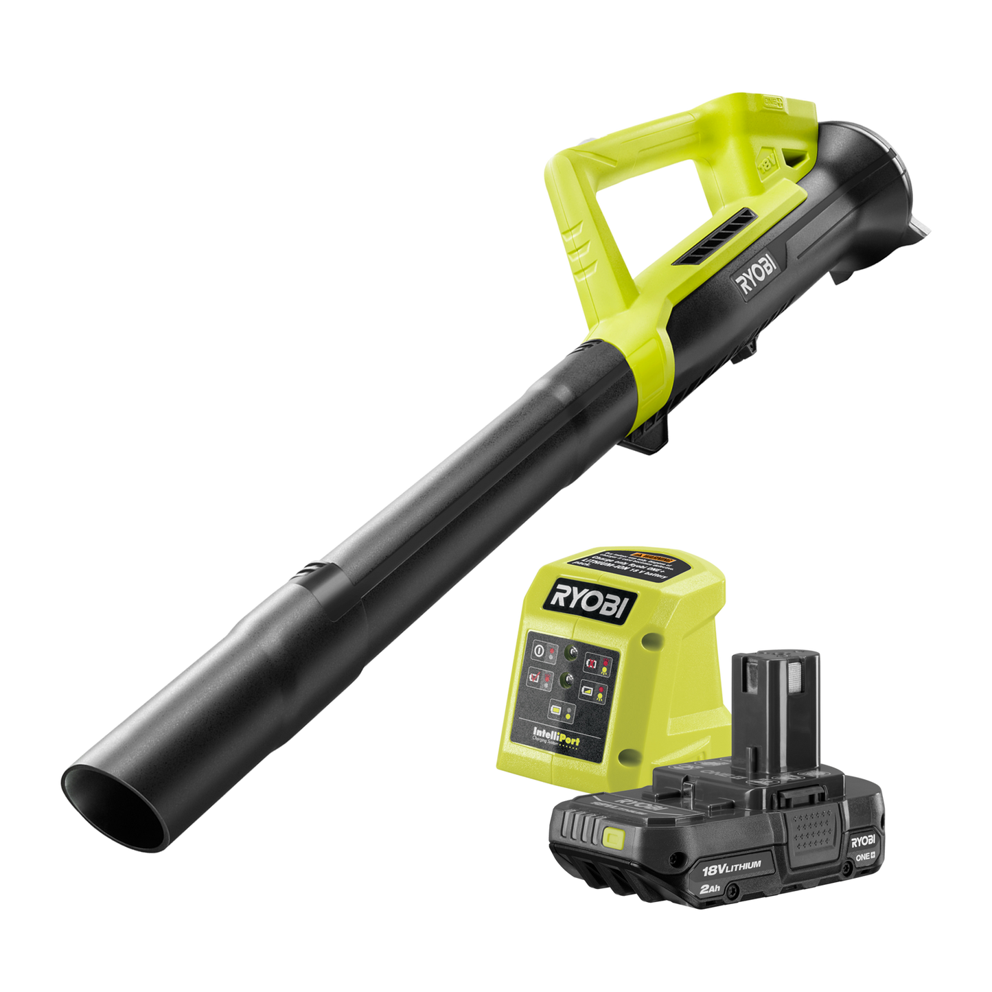 Ryobi One Jet Blower Kit - 18V - 200CFM - 2Ah