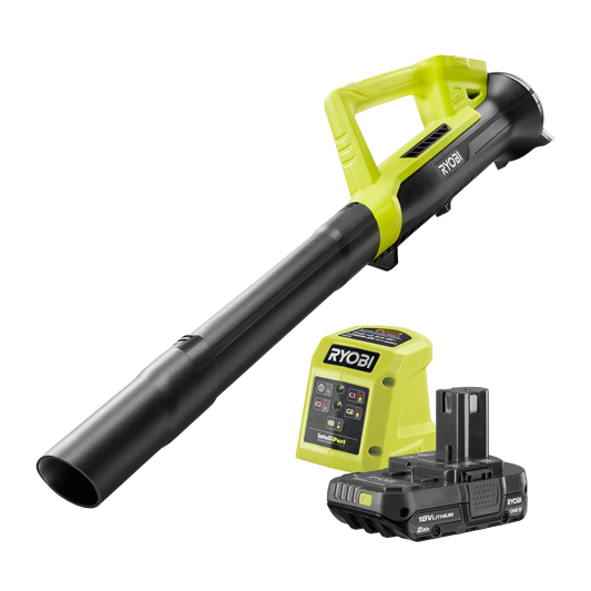 Ryobi One Jet Blower Kit - 18V - 200CFM - 2Ah