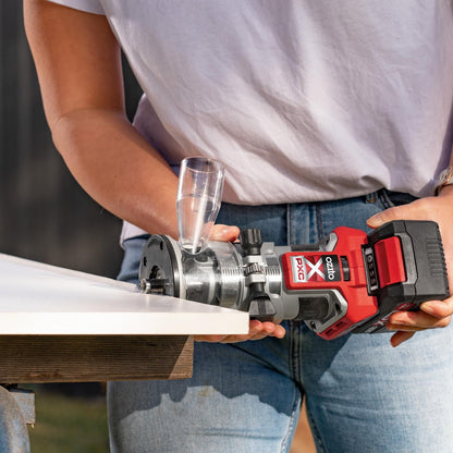 Ozito PXC Brushless Trim Router - 30000 RPM - Skin Only