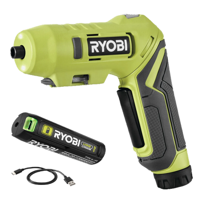 Ryobi USB Lithium Twist Grip Screwdriver - 152 x 44 x 164mm - 2Ah Kit