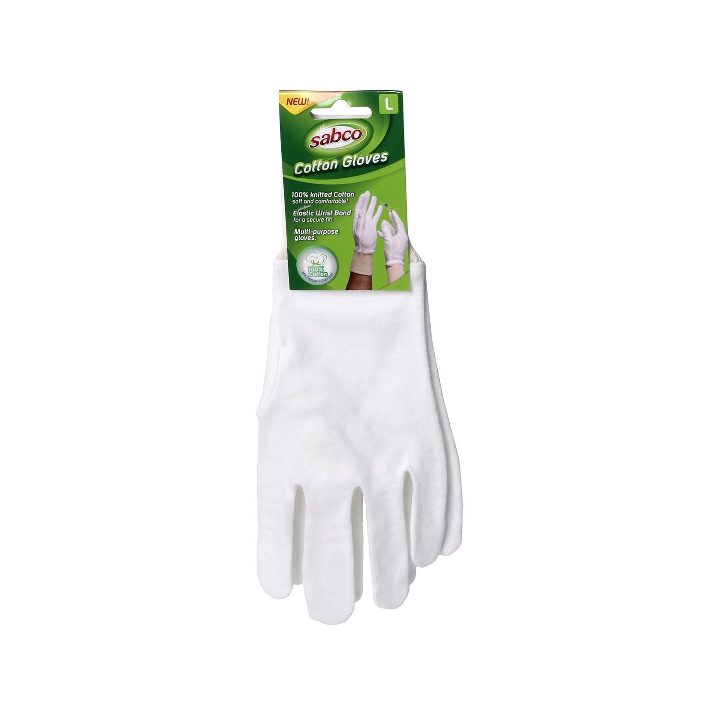 Sabco Cotton Gloves - Large