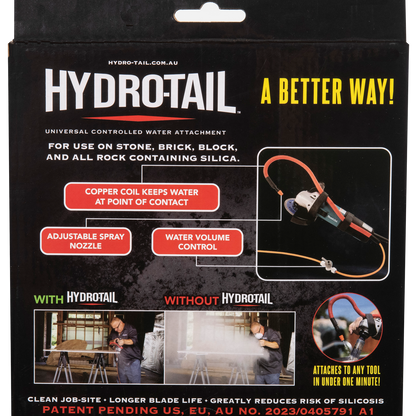 Hydro Tail Controlled Water Power Tool Attachment - 200 x 230mm