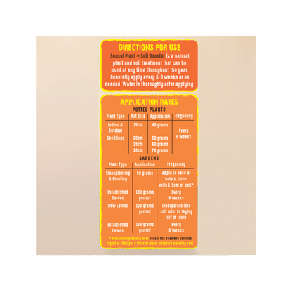 Seasol Plant Soil Booster - 4kg - 227 x 430 x 100mm
