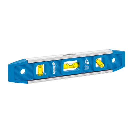 Empire Magnetic Torpedo Level - 225mm - Aluminium - Magnetic Edge