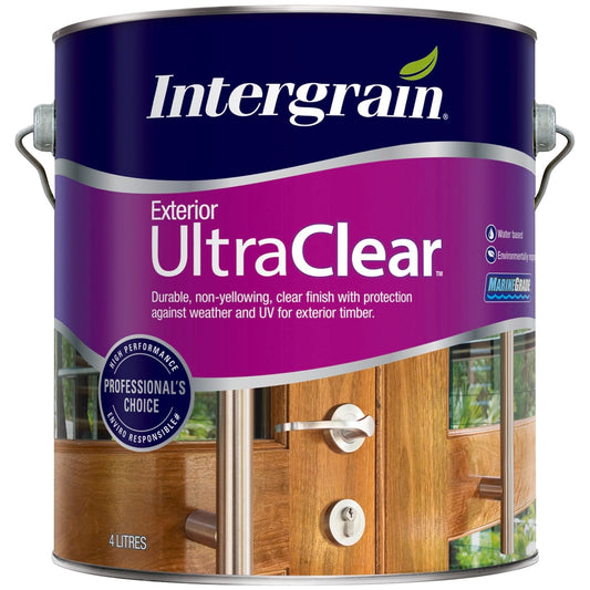 Intergrain Ultraclear Exterior Varnish - 4L