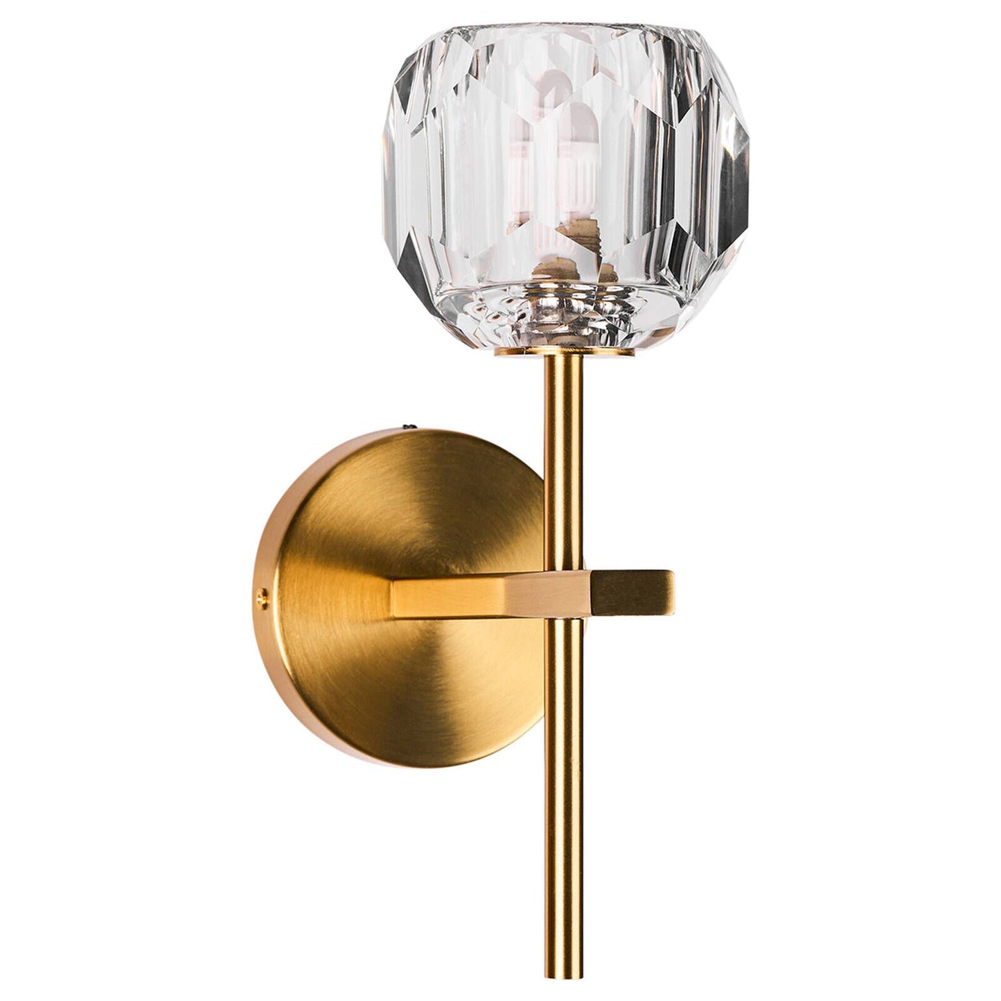 Brilliant Celeste Vanity Light - 27.5cm - Satin Brass