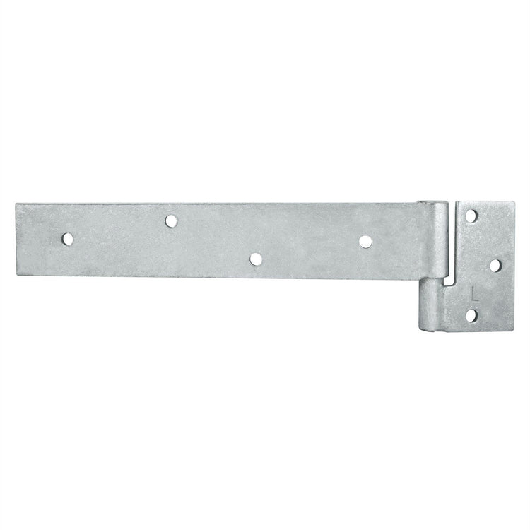 Pinnacle 16mm Galvanised Lh Long Strap Security Gate Hinge