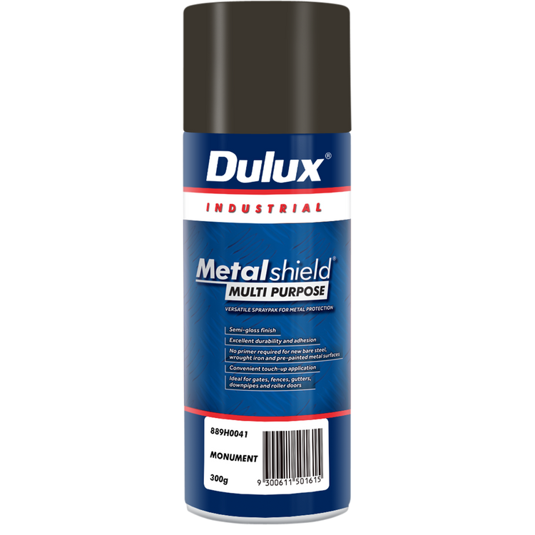 Dulux Metalshield Spray Paint - 300g - Monument