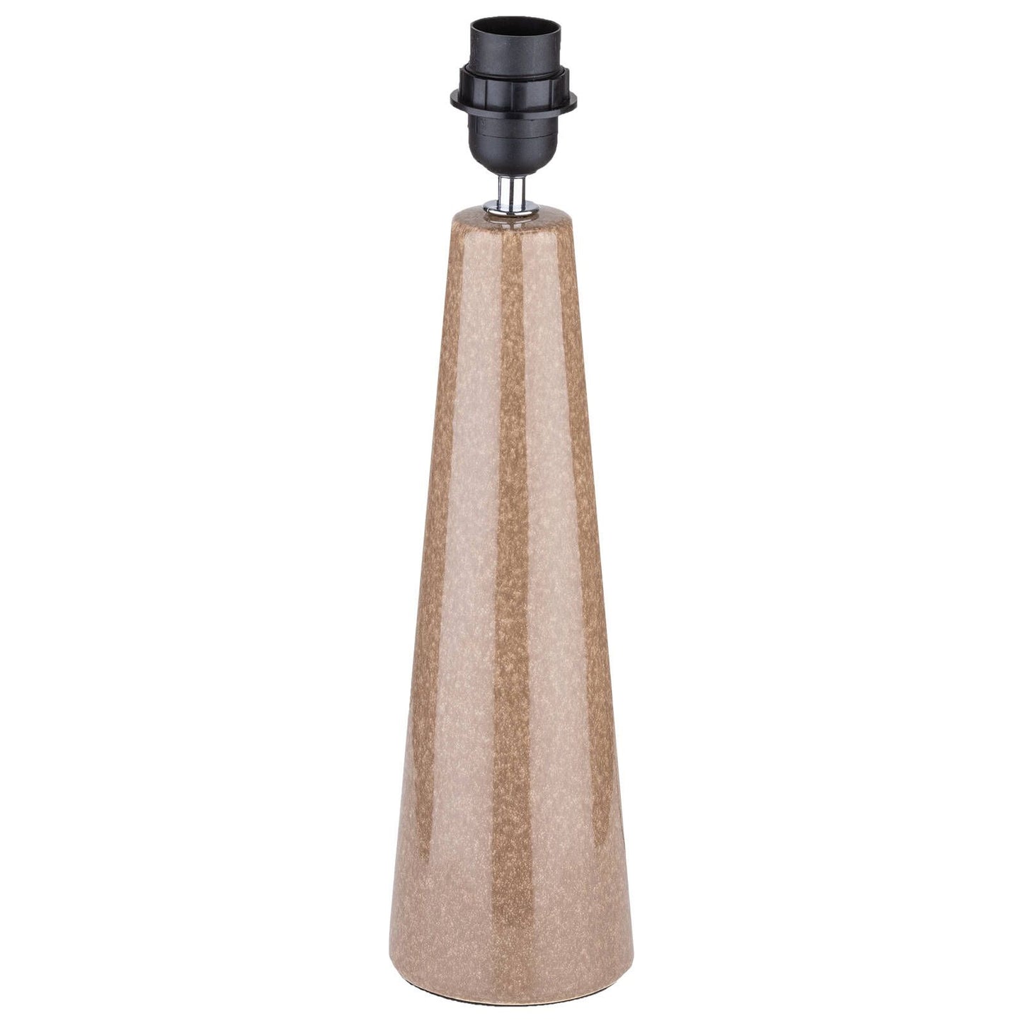 Verve Design Caria Ceramic Lamp Base - Brown - 100 x 410mm