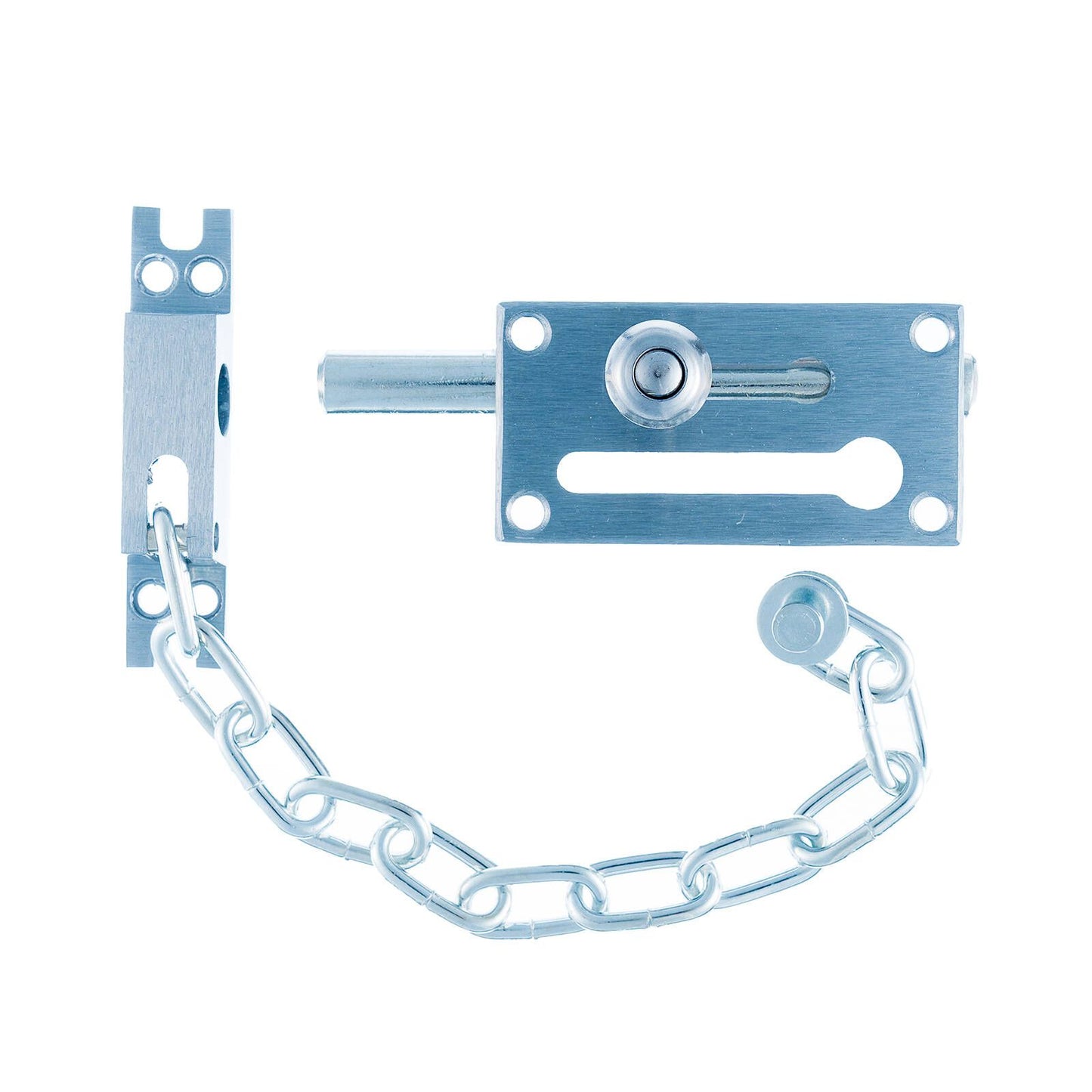 Taskmaster Door Chain Bolt - 52mm - Satin Chrome