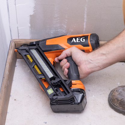 AEG F-RAPID Angled Brad Nailer - 18V - 15GA - Skin Only