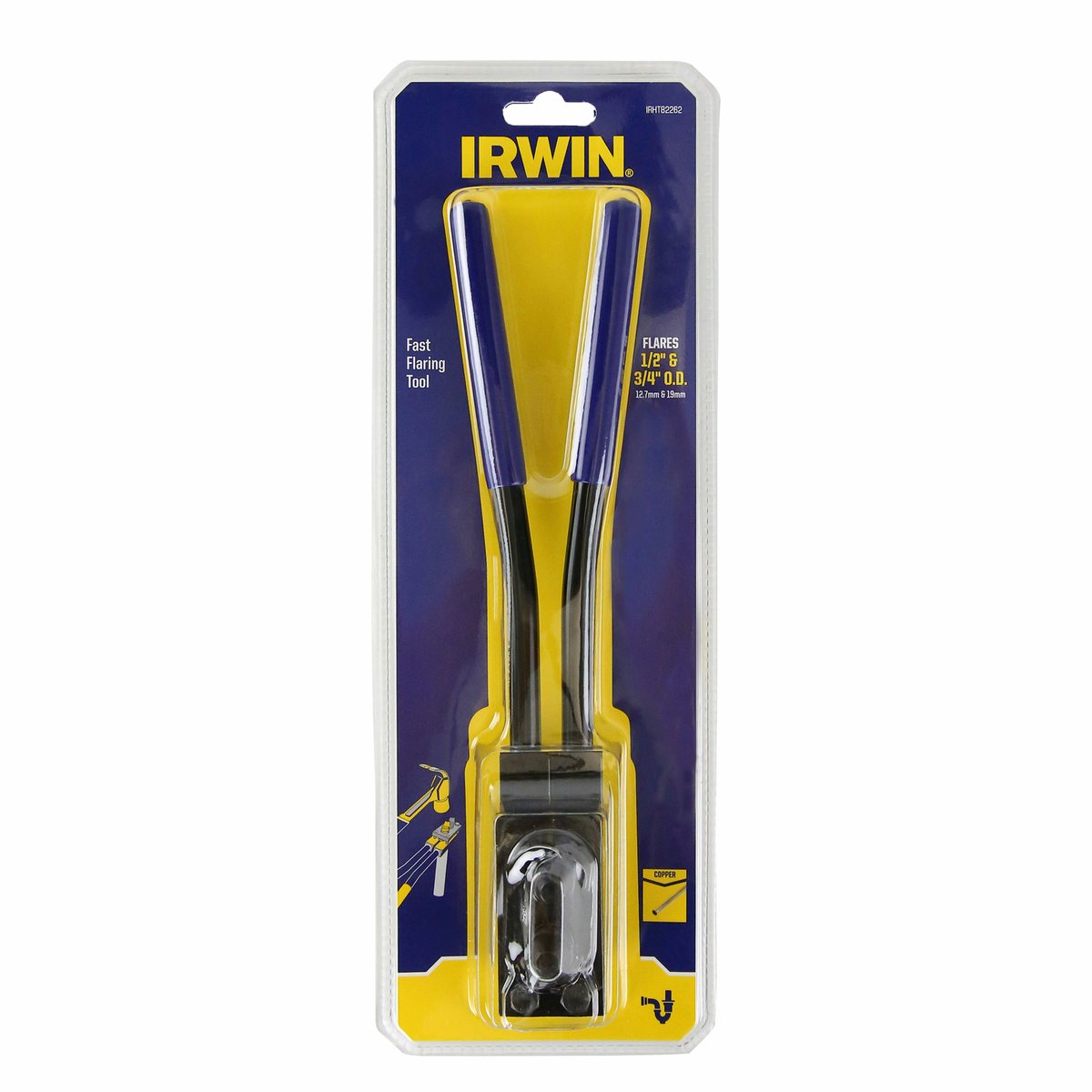 Irwin Fast Flaring Tool - 1/2" & 3/4" O.D. Soft Copper Tubing
