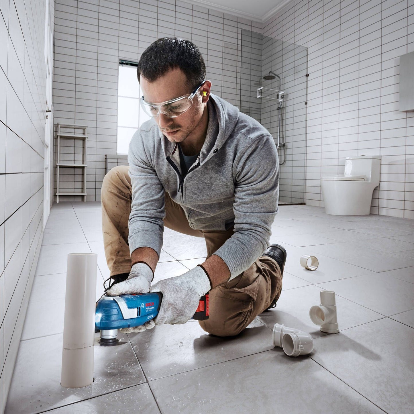 Bosch Multi Cutter - 18V - Skin Only - 115 x 95 x 316mm