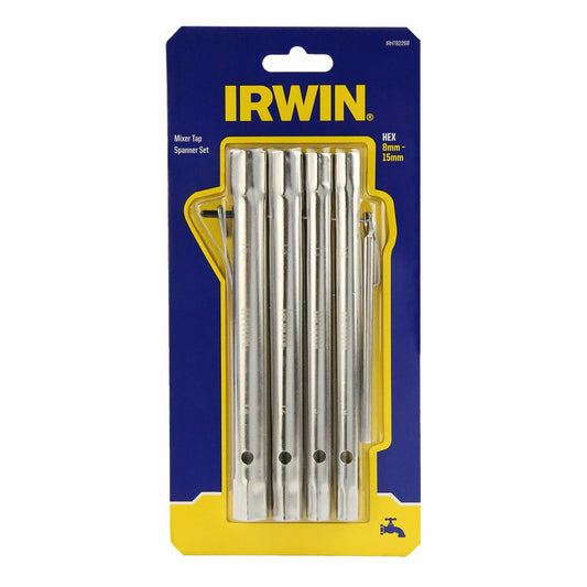 Irwin Mixer Tap Spanner Set - 4 Piece - 8mm to 15mm - Steel