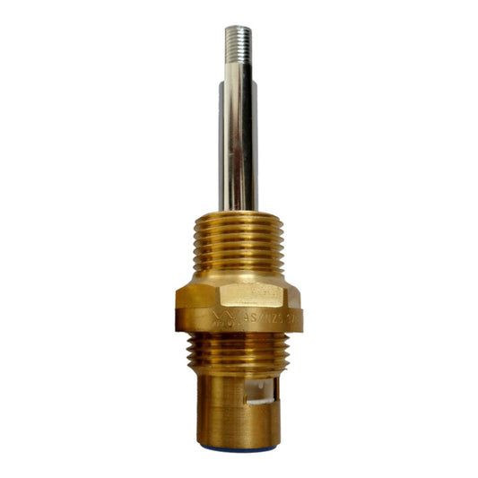 Shaw Mason Chrome Basin Spindle - 1/2 Turn - 164 x 169mm
